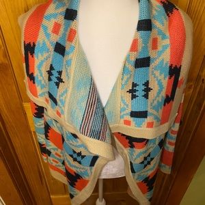 Aztec Western Style Cardigan